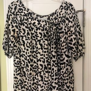 Leopard Blouse